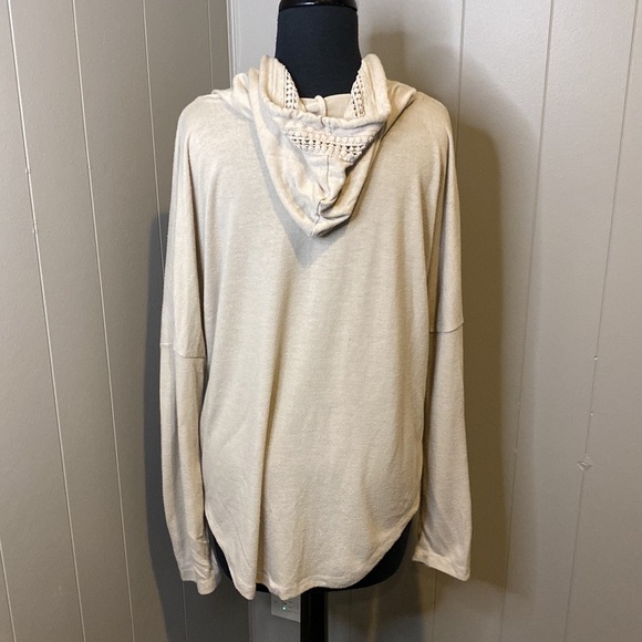 Joe Boxer Women’s Large Hoodie Sweater Embroidered Drawstring Casual - Picture 5 of 7